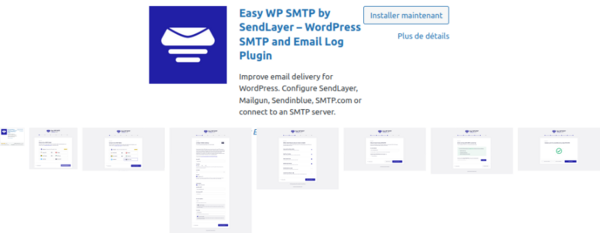 le tunnel de l'extension mise à jour